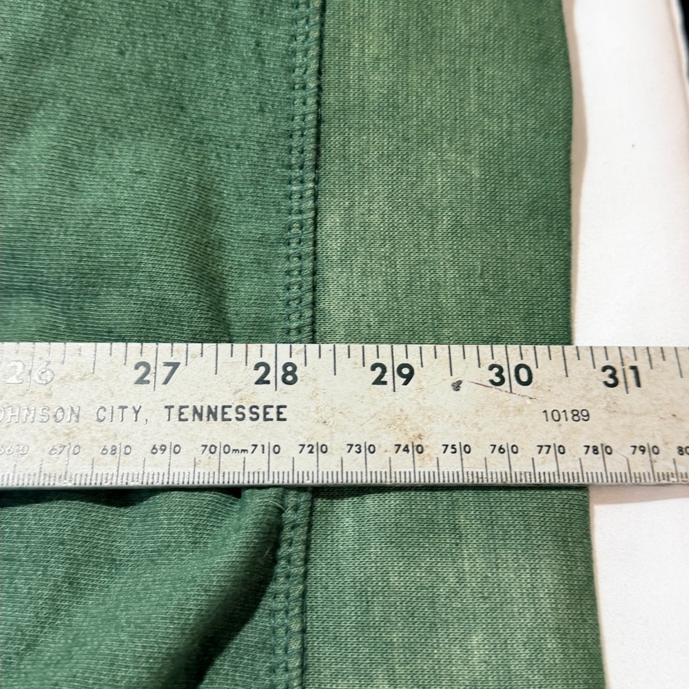 Woman Within Green Ombre Crewneck Sweatshirt - Picture 10 of 10